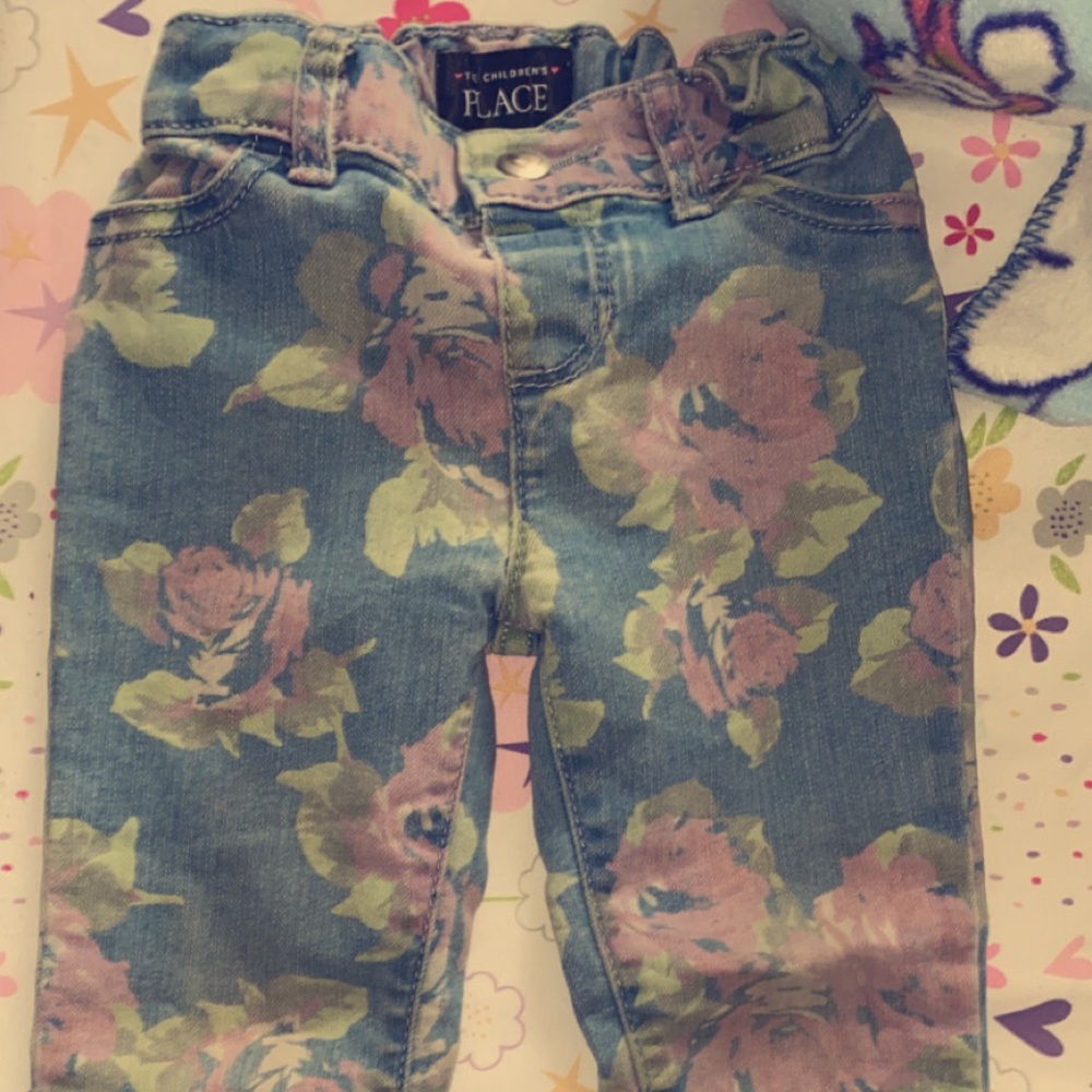 Toddler girl children’s place floral pants